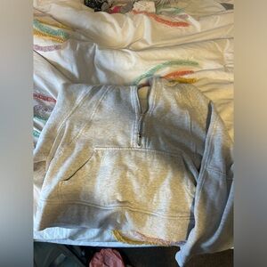 Lululemon scuba half zip w/ hood